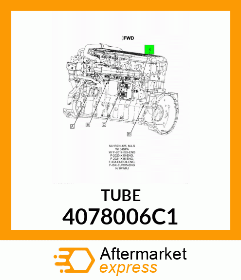 TUBE 4078006C1