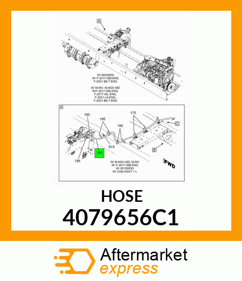 HOSE 4079656C1