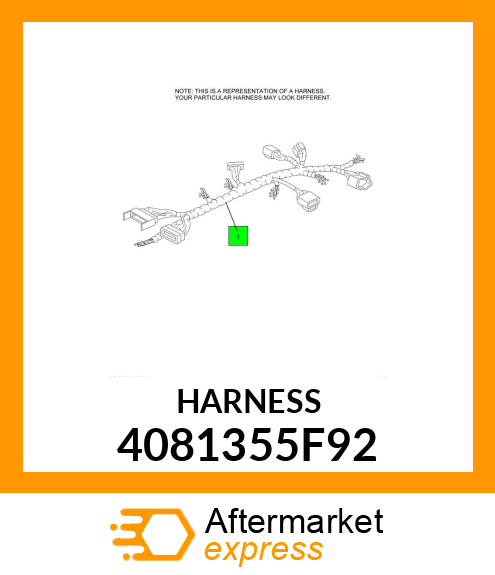 HARNESS 4081355F92