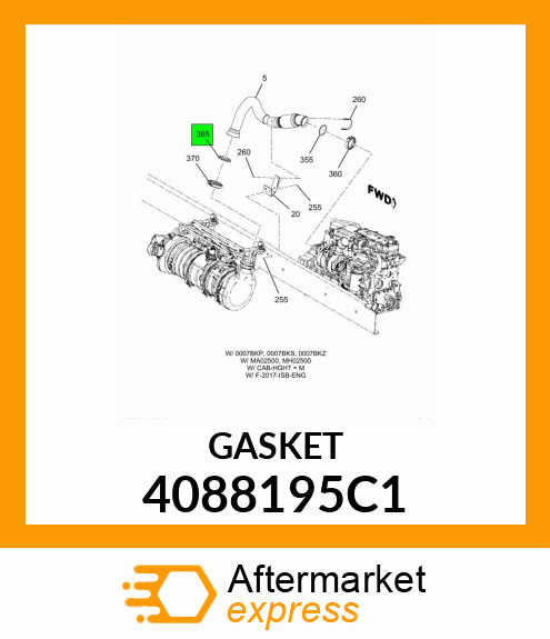 GASKET 4088195C1