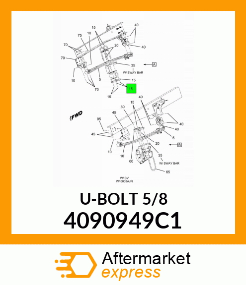 BOLT,_U_5/8_INC 4090949C1