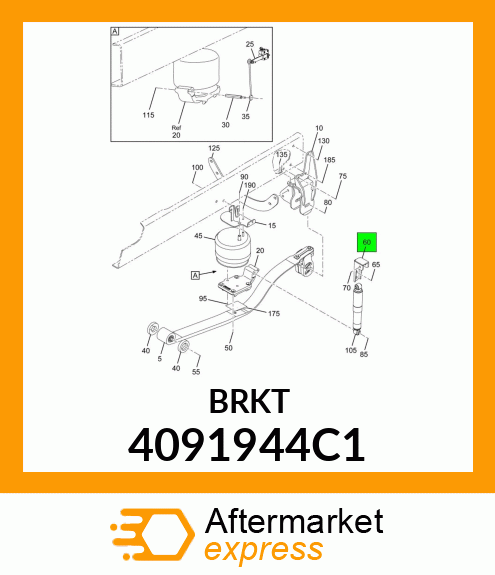 BRKT 4091944C1