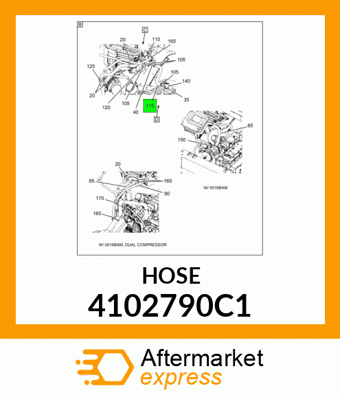 HOSE 4102790C1