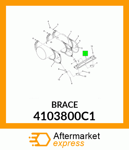 BRACE 4103800C1