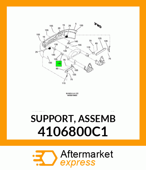 SUPPORT,_ASSEMB 4106800C1