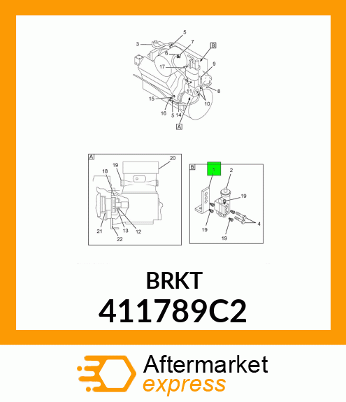 BRKT 411789C2