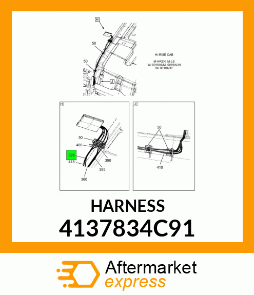 HARNESS 4137834C91