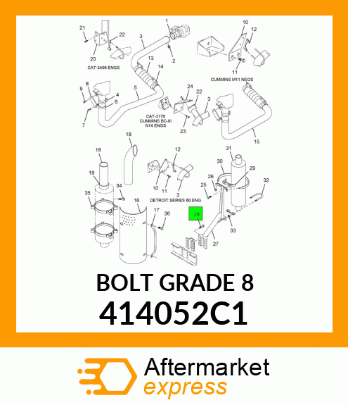 BOLTGRADE8 414052C1