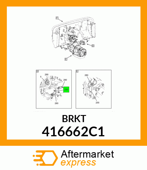 BRKT 416662C1