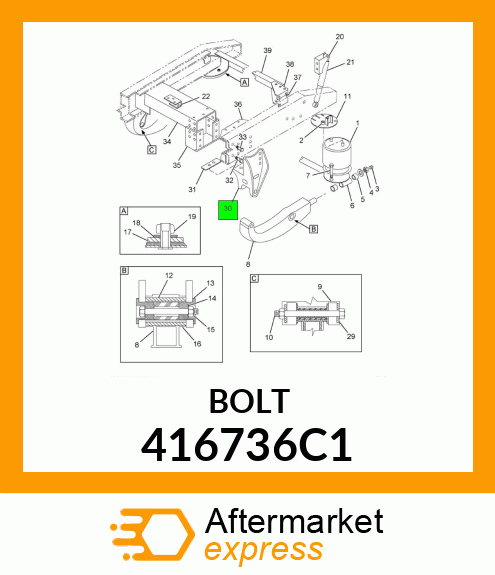 BOLT 416736C1