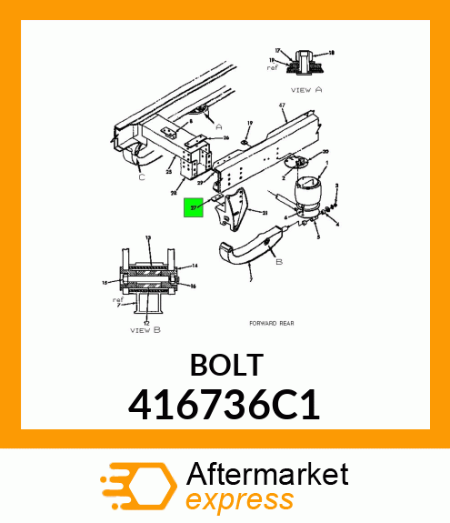 BOLT 416736C1