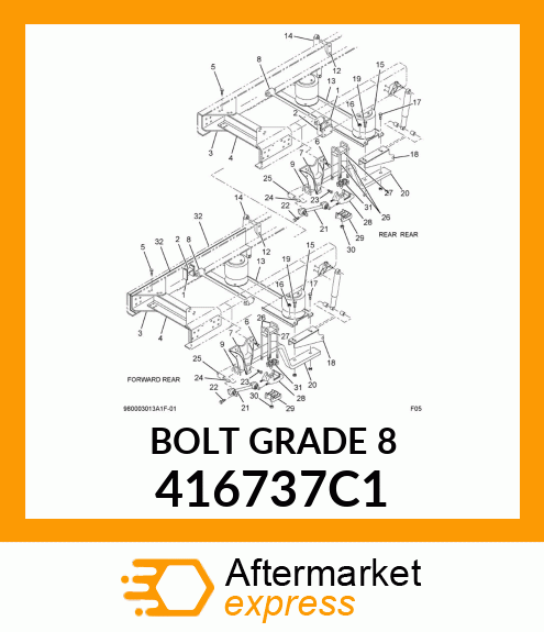 BOLTGRADE8 416737C1