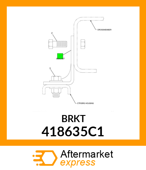 BRKT 418635C1