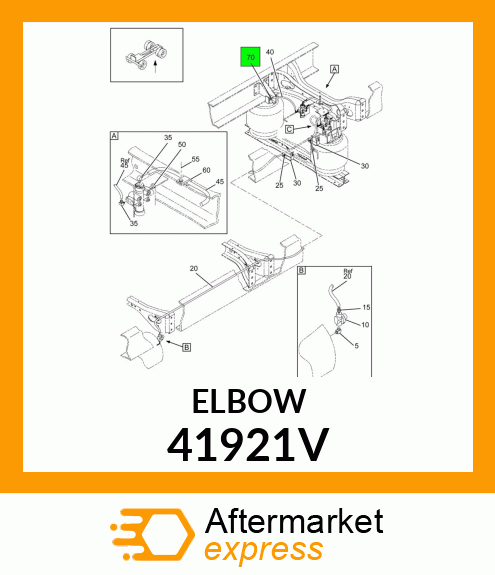 ELBOW 41921V