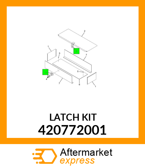 LATCH_KIT 420772001