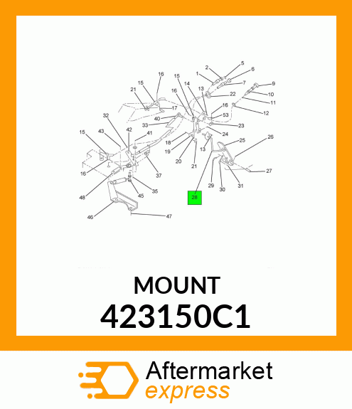MOUNT 423150C1