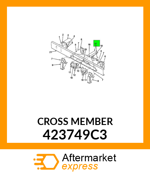 CROSSMEMBER 423749C3