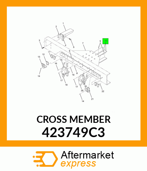 CROSSMEMBER 423749C3