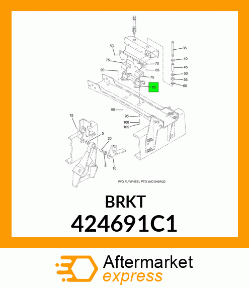 BRKT 424691C1