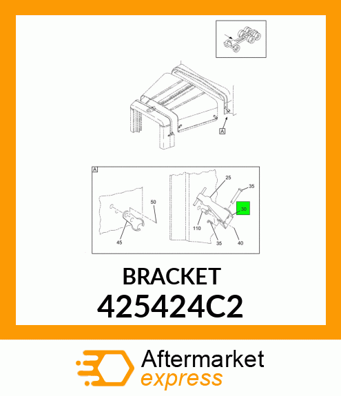 BRKT 425424C2