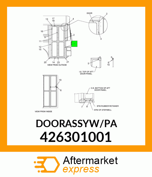 DOORASSYW/PA 426301001