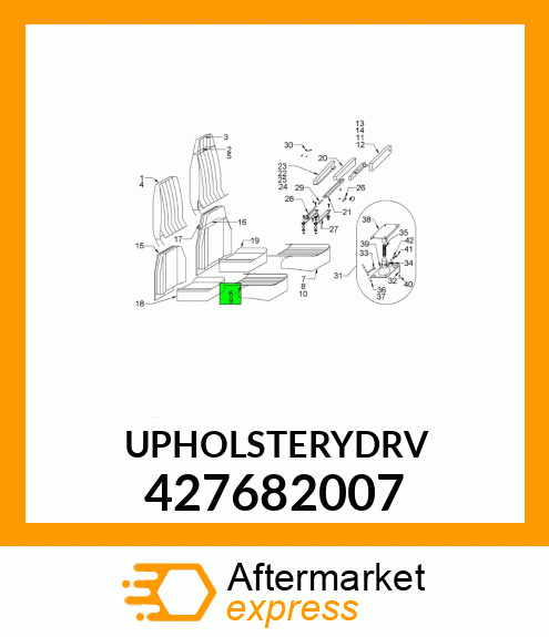 UPHOLSTERYDRV 427682007