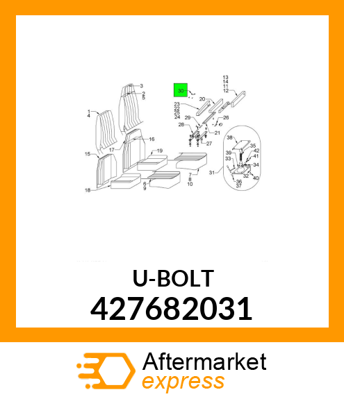 U-BOLT 427682031