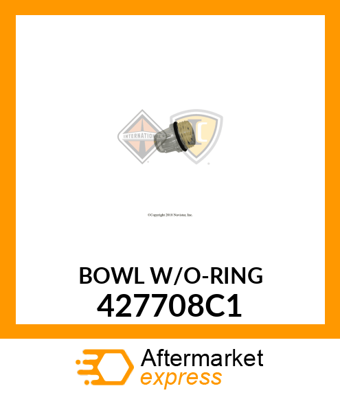 BOWLW/O-RING 427708C1