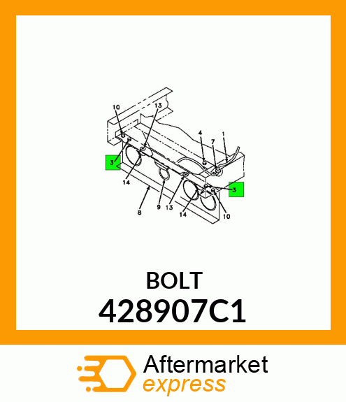 BOLT 428907C1