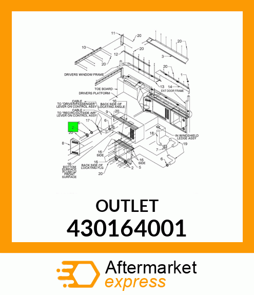 OUTLET 430164001