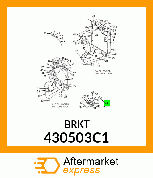 BRKT 430503C1