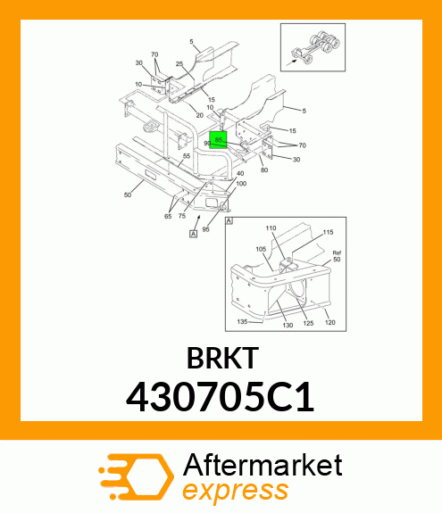 BRKT 430705C1