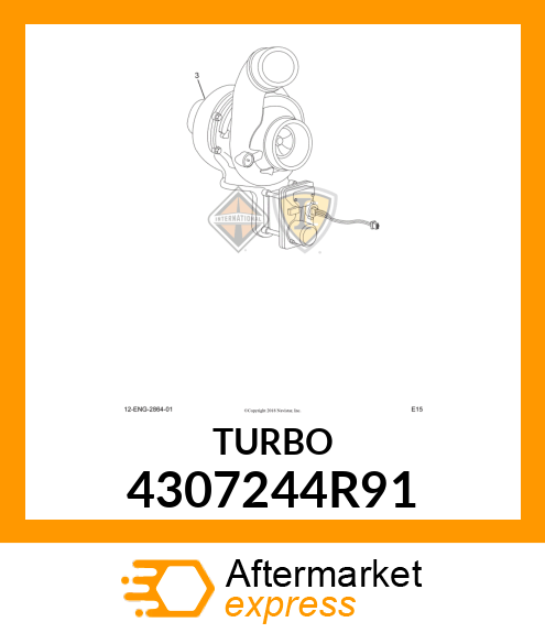 TURBO 4307244R91