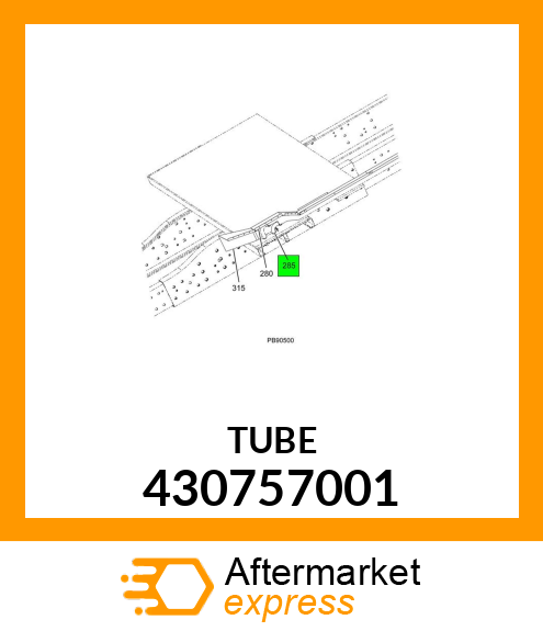 TUBE 430757001