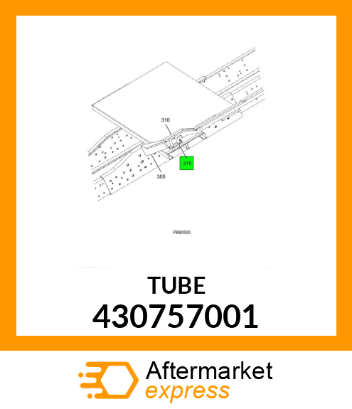 TUBE 430757001