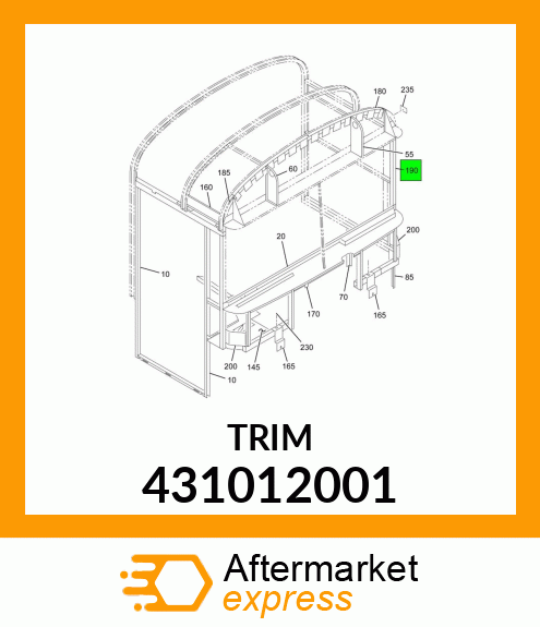 TRIM 431012001