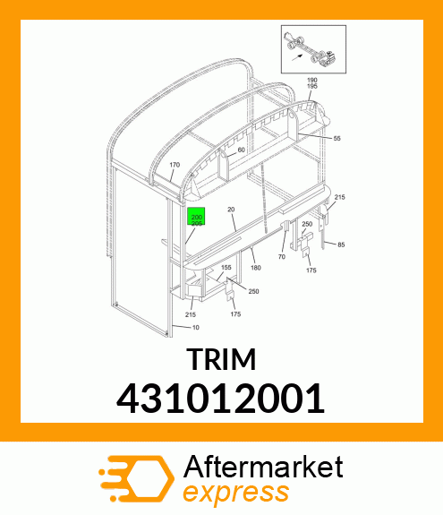 TRIM 431012001