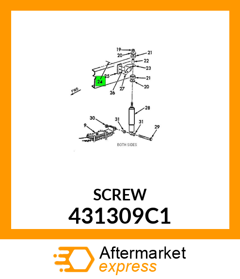 SCREW 431309C1