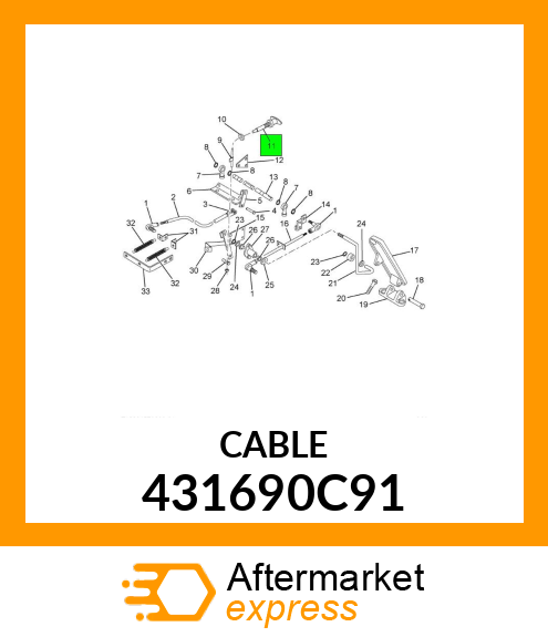 CABLE 431690C91