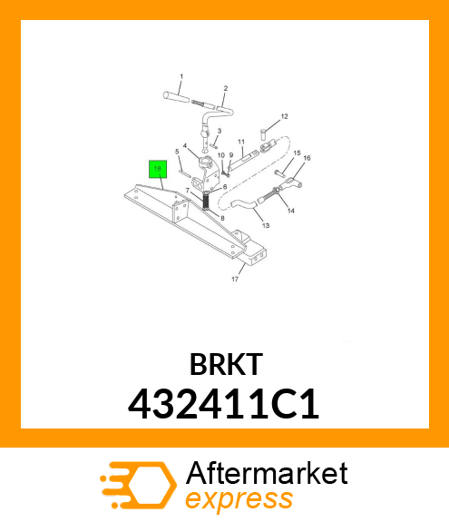 BRKT 432411C1
