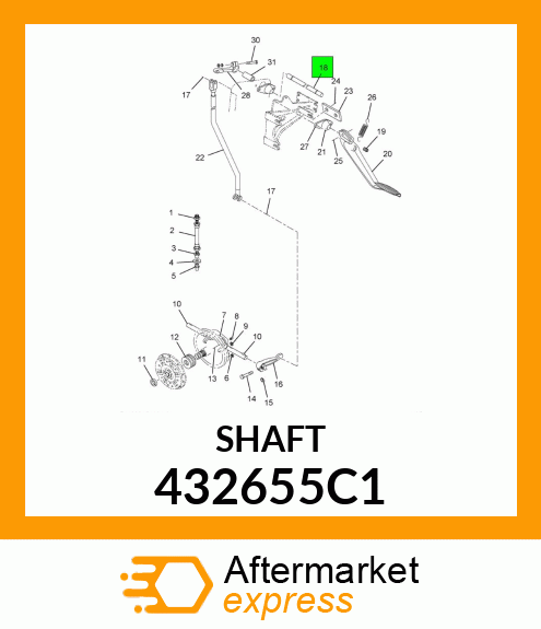 SHAFT 432655C1