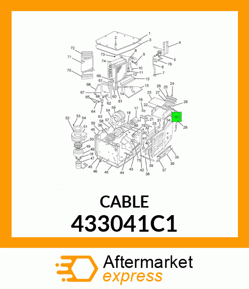 CABLE 433041C1