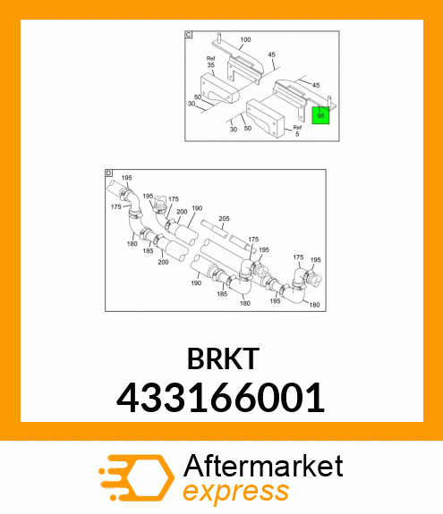 BRKT 433166001