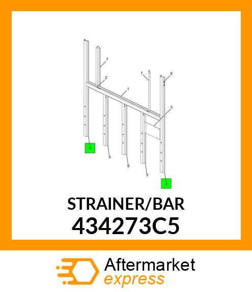 STRAINER/BAR 434273C5