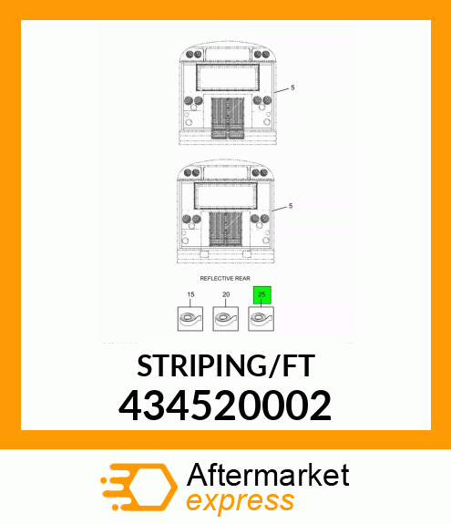 STRIPING/FT 434520002