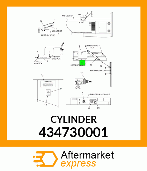 CYLINDER 434730001