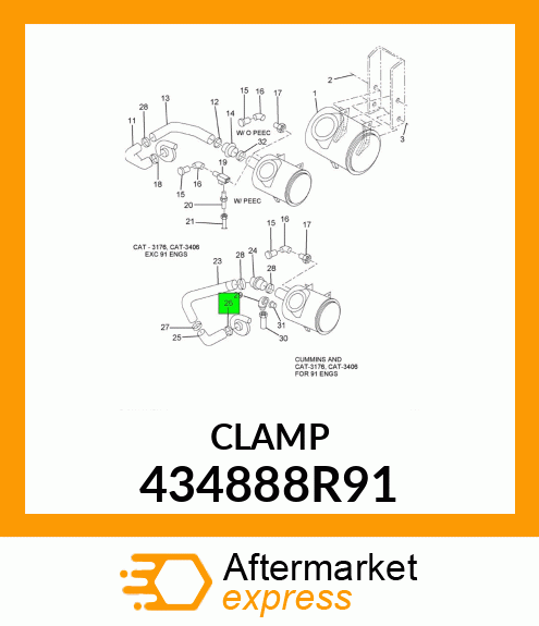 CLAMP 434888R91