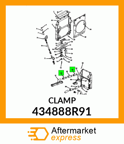 CLAMP 434888R91