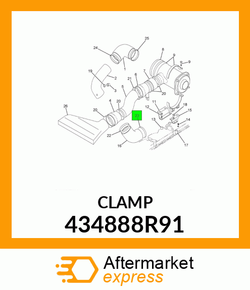 CLAMP 434888R91