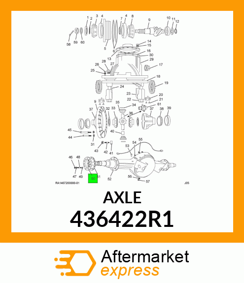 AXLE 436422R1